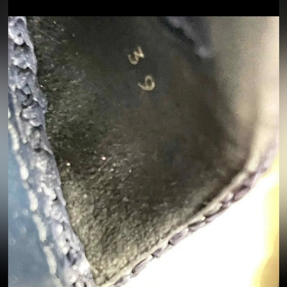 Chanel Interlocking CC Logo Straw Espadrilles Size: 8.5 EU 39 - Picture 5 of 16